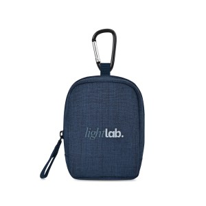 Fletcher Recycled rPET Mini Pouch Bag Charm - Navy Heather 1 Fletcher Recycled rPET Mini Pouch Bag Charm - Navy Heather 1