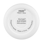 MiiR® Vacuum Insulated Wine Bottle - 25 Oz. - White Powder - Alternate MiiR® Vacuum Insulated Wine Bottle - 25 Oz. - White Powder - Alternate