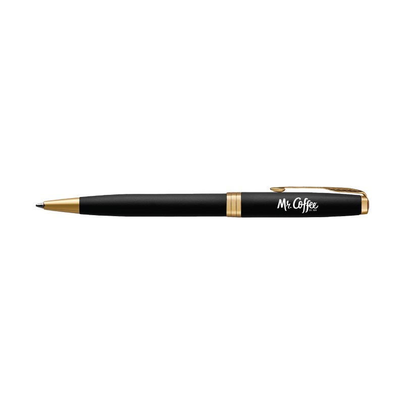 Parker Sonnet Ballpoint - Matte - Black Matte - Gold Trim 1 Parker Sonnet Ballpoint - Matte - Black Matte - Gold Trim 1