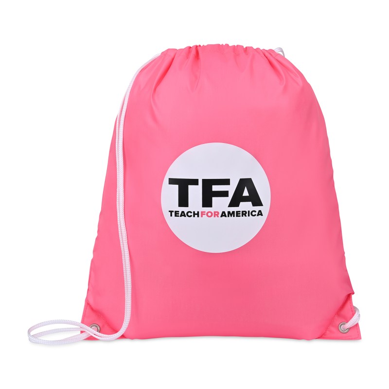 Arlo rPET Cinchpack - Pink 1 Arlo rPET Cinchpack - Pink 1
