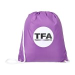 Arlo rPET Cinchpack - Purple 1 Arlo rPET Cinchpack - Purple 1