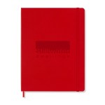 Moleskine® Hard Cover Ruled X-Large Notebook - Scarlet Red 1 Moleskine® Hard Cover Ruled X-Large Notebook - Scarlet Red 1
