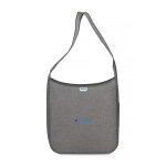 RuMe Recycled Ripstop rPET Crossbody Tote - Heather Grey 1 RuMe Recycled Ripstop rPET Crossbody Tote - Heather Grey 1