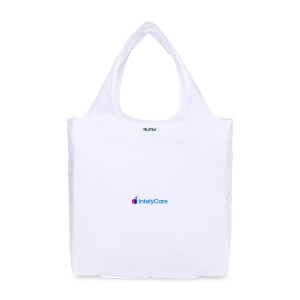 RuMe® Recycled bFold Tote - White 1 RuMe® Recycled bFold Tote - White 1