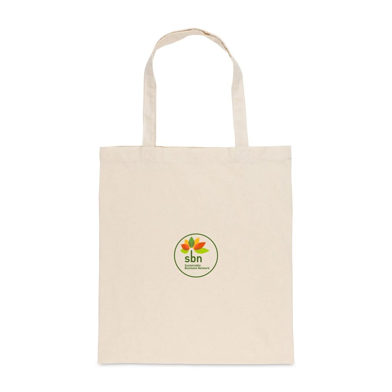 Impact AWARE™ Recycled Cotton Tote w/Bottom 145g - Off White 1 Impact AWARE™ Recycled Cotton Tote w/Bottom 145g - Off White 1