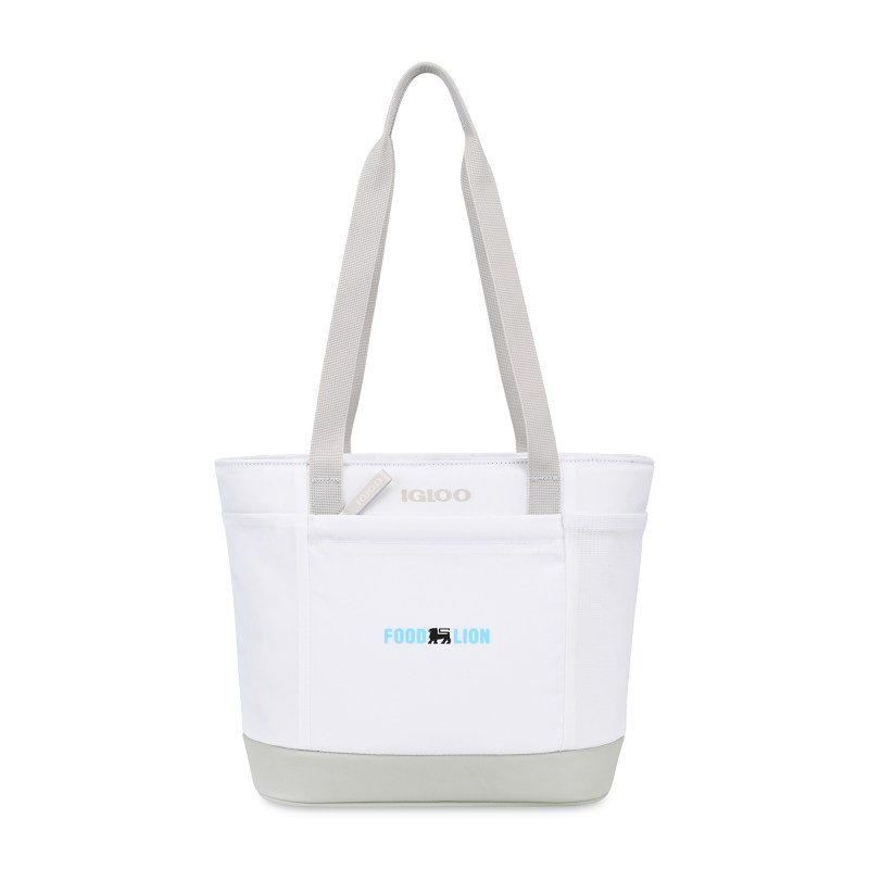 Igloo Day Chiller Recycled Poly 9 Can Tote Soft Cooler - Cloud White 1 Igloo Day Chiller Recycled Poly 9 Can Tote Soft Cooler - Cloud White 1