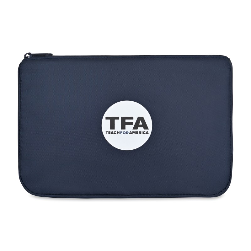 Arlo rPET Zippered Pouch - Navy 1 Arlo rPET Zippered Pouch - Navy 1