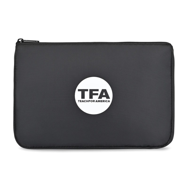 Arlo rPET Zippered Pouch - Black 1 Arlo rPET Zippered Pouch - Black 1