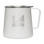 MiiR® Grounded Camp Cup - 12 Oz. - White Powder 1 MiiR® Grounded Camp Cup - 12 Oz. - White Powder 1