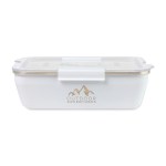 RIGWA® Travel Bento Box 9x6 - White 1 RIGWA® Travel Bento Box 9x6 - White 1