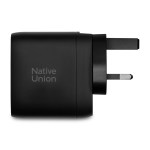 Native Union International Fast GaN Charger PD 67W (3 ports) - Black - Alternate Native Union International Fast GaN Charger PD 67W (3 ports) - Black - Alternate