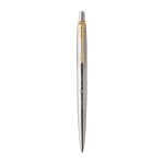 Parker Jotter London Stainless Steel Ballpoint - Stainless Steel-Gold Trim 1 Parker Jotter London Stainless Steel Ballpoint - Stainless Steel-Gold Trim 1