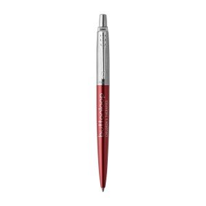 Parker Jotter London Stainless Steel Ballpoint - Kensington Red - Chrome Trim 1 Parker Jotter London Stainless Steel Ballpoint - Kensington Red - Chrome Trim 1
