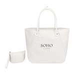 Market Street Tapered Carryall Tote - Natural - Alternate Market Street Tapered Carryall Tote - Natural - Alternate