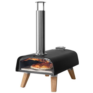 BOSKA Pizza Oven Pro Pellet - Black 1 BOSKA Pizza Oven Pro Pellet - Black 1