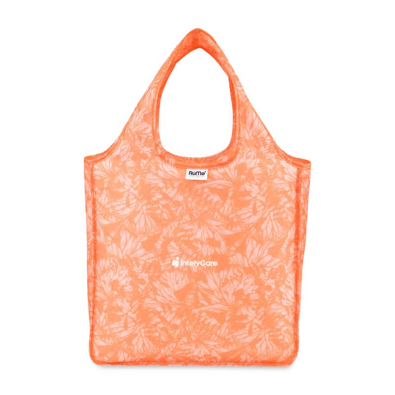 RuMe Recycled Ripstop rPET Medium Tote - Apricot Crush 1 RuMe Recycled Ripstop rPET Medium Tote - Apricot Crush 1