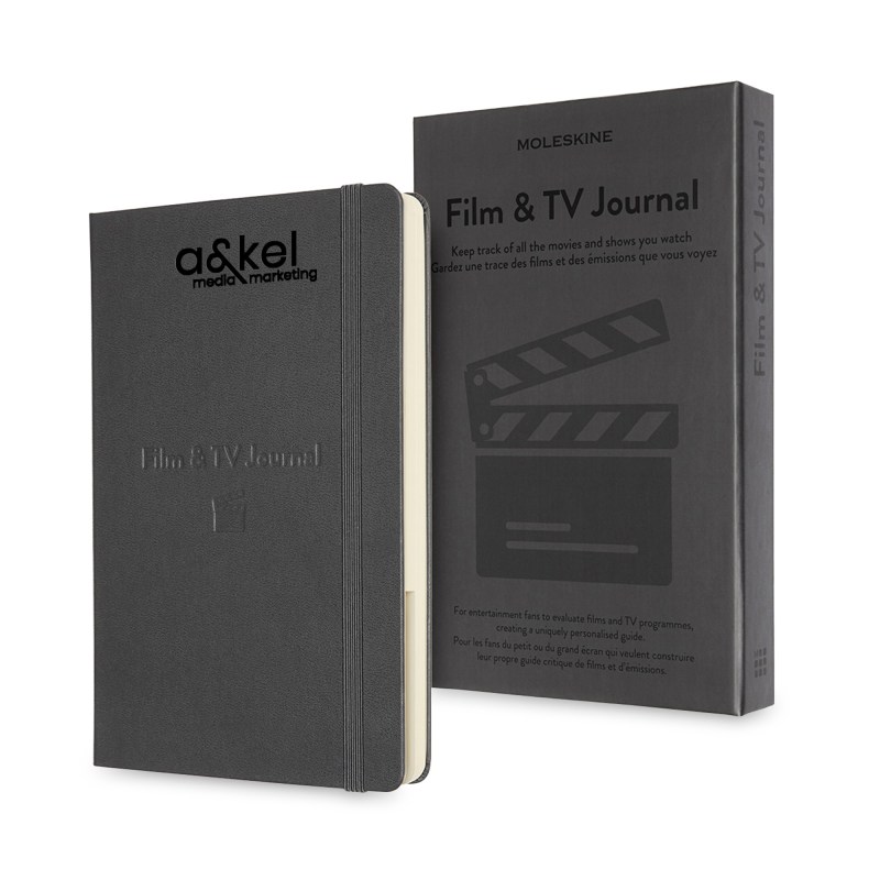 Moleskine® Passion Journal - Film & TV - Grey 1 Moleskine® Passion Journal - Film & TV - Grey 1