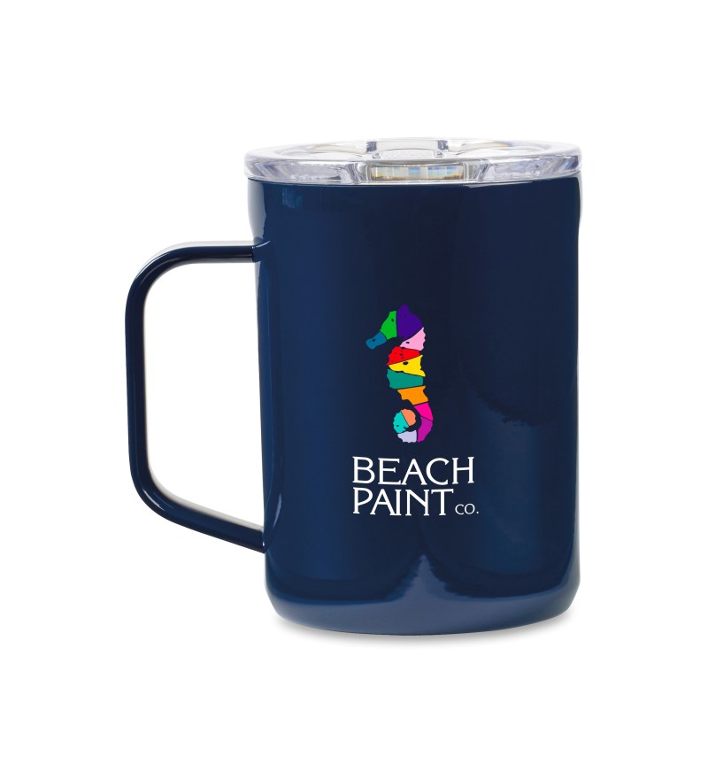 CORKCICLE® Coffee Mug - 16 oz. - Gloss Navy 1 CORKCICLE® Coffee Mug - 16 oz. - Gloss Navy 1