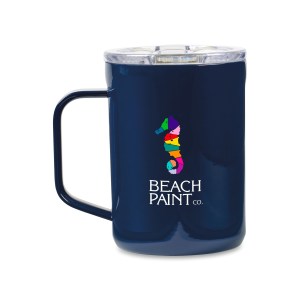CORKCICLE® Coffee Mug - 16 oz. - Gloss Navy 1 CORKCICLE® Coffee Mug - 16 oz. - Gloss Navy 1