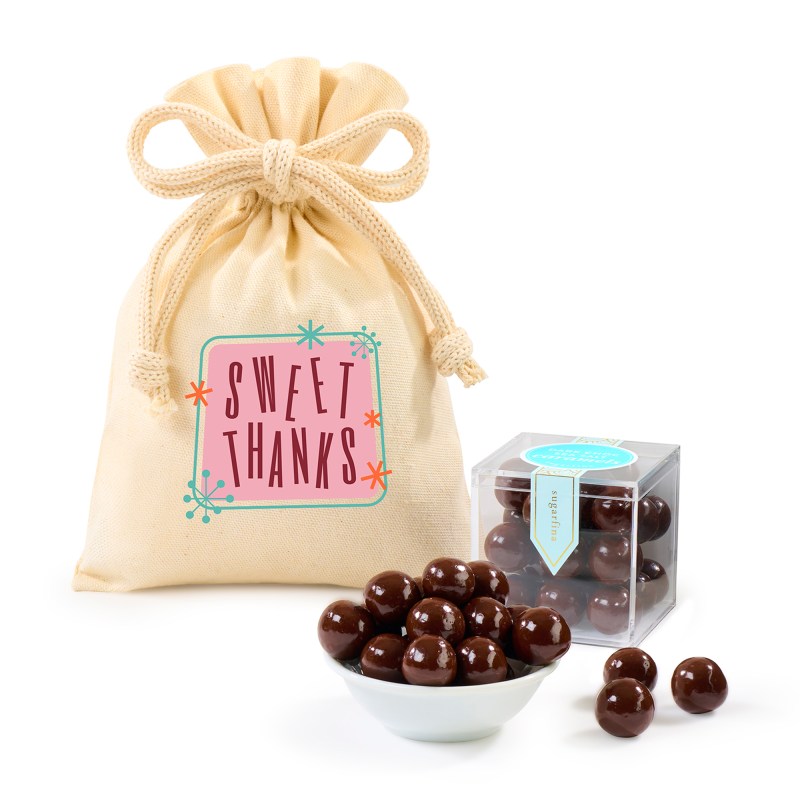 Sugarfina Sea Salt Caramels Candy Cube® Gift Bag - Natural 1 Sugarfina Sea Salt Caramels Candy Cube® Gift Bag - Natural 1