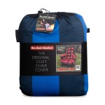 City Bonfires The Chair Blanket - Blue Plaid - Alternate City Bonfires The Chair Blanket - Blue Plaid - Alternate