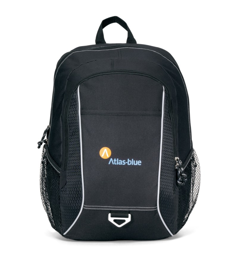 Atlas Laptop Backpack - Black 1 Atlas Laptop Backpack - Black 1