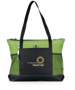 Select Zippered Tote - Apple Green 1 Select Zippered Tote - Apple Green 1
