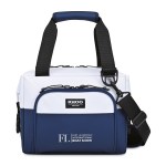 Igloo® Seadrift™ Snap Down 12 Can Cooler - Navy-White 1 Igloo® Seadrift™ Snap Down 12 Can Cooler - Navy-White 1