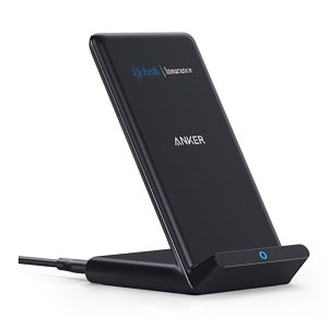 Anker® PowerWave 10W Stand with Charger - Black 1 Anker® PowerWave 10W Stand with Charger - Black 1