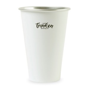 Pre-Game Aluminum Stadium Cup - 18 Oz. - White 1 Pre-Game Aluminum Stadium Cup - 18 Oz. - White 1