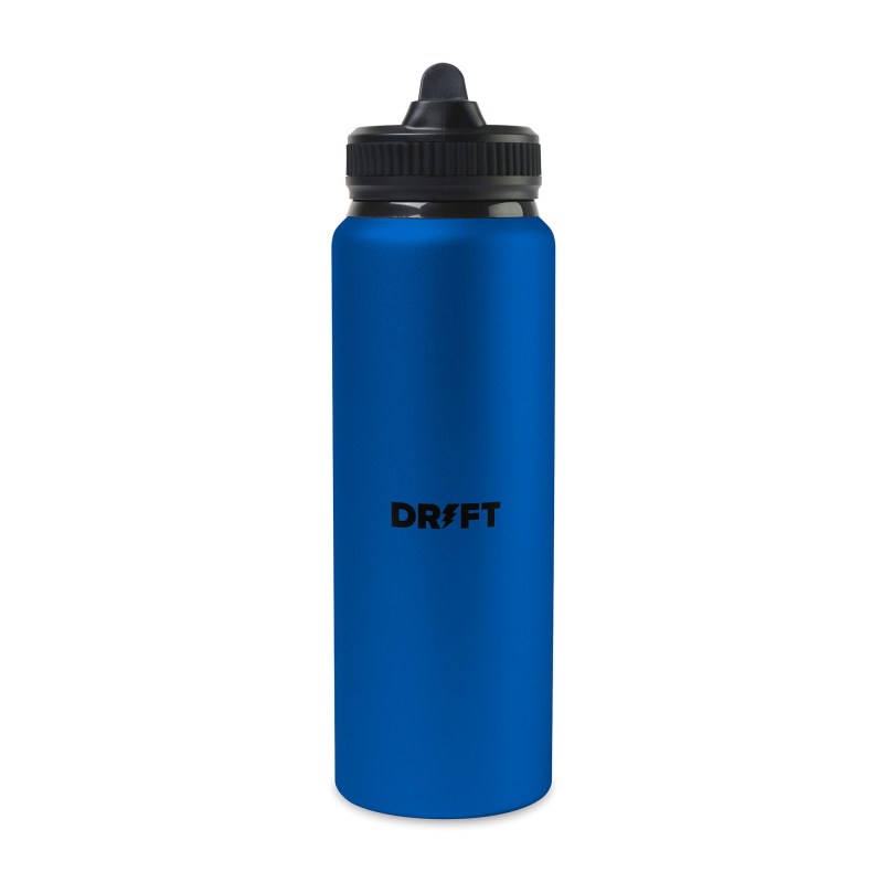 Jett Aluminum Straw Lid Hydration Bottle - 32 Oz. - Sport Blue 1 Jett Aluminum Straw Lid Hydration Bottle - 32 Oz. - Sport Blue 1