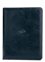 Executive Vintage Leather Writing Pad - Black 1 Executive Vintage Leather Writing Pad - Black 1