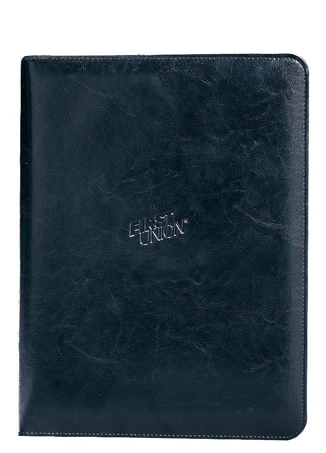 Executive Vintage Leather Writing Pad - Black 1 Executive Vintage Leather Writing Pad - Black 1