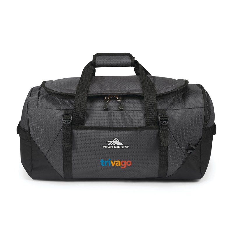 High Sierra® Fairlead Convertible Duffel - Mercury-Black 1 High Sierra® Fairlead Convertible Duffel - Mercury-Black 1