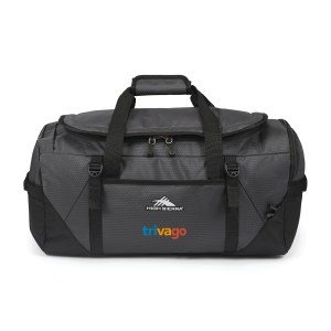 High Sierra Fairlead Convertible Duffel - Mercury-Black 1 High Sierra Fairlead Convertible Duffel - Mercury-Black 1