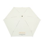 Elements 39" Recycled rPET Manual Mini Folding Umbrella - Cream - Alternate Elements 39" Recycled rPET Manual Mini Folding Umbrella - Cream - Alternate