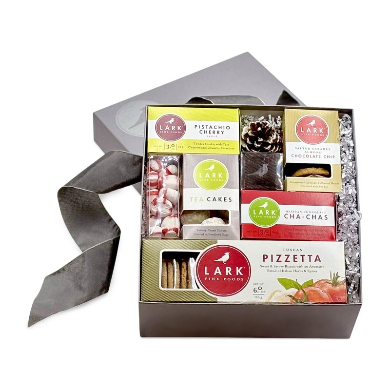 The Filled with Gratitude Gourmet Gift Box - Silver 1 The Filled with Gratitude Gourmet Gift Box - Silver 1