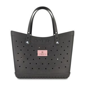 Crocs™ Classic Large Tote - Black - Powder Pink 1 Crocs™ Classic Large Tote - Black - Powder Pink 1