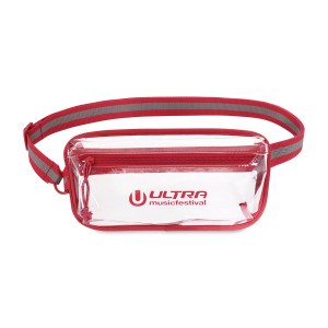 Sigma Clear Mini Sling Bag - Red 1 Sigma Clear Mini Sling Bag - Red 1