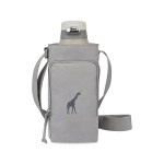 Aviana Rowan Recycled Nylon Bottle Sling - AWARE - Taupe 1 Aviana Rowan Recycled Nylon Bottle Sling - AWARE - Taupe 1