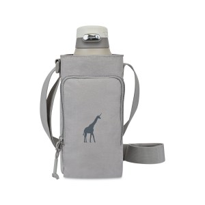 Aviana Rowan Recycled Nylon Bottle Sling - AWARE - Taupe 1 Aviana Rowan Recycled Nylon Bottle Sling - AWARE - Taupe 1