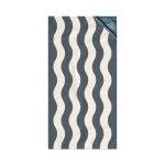 Slowtide® Stripe Pocket Beach Towel - Grey 2 Slowtide® Stripe Pocket Beach Towel - Grey 2