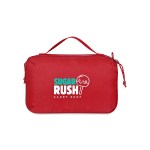 Parker Recycled rPET Dual Zippered Pouch - Red 1 Parker Recycled rPET Dual Zippered Pouch - Red 1