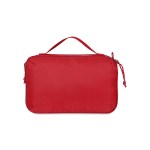 Parker Recycled rPET Dual Zippered Pouch - Red 2 Parker Recycled rPET Dual Zippered Pouch - Red 2