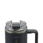 Igloo Recycled Stainless Steel Travel Tumbler - 18 Oz. - Carbonite - Alternate Igloo Recycled Stainless Steel Travel Tumbler - 18 Oz. - Carbonite - Alternate
