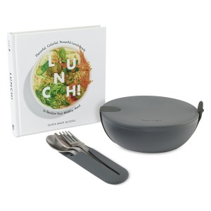 W&P Power Lunch & Book Bundle - Charcoal 1 W&P Power Lunch & Book Bundle - Charcoal 1