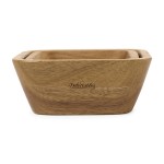 La Cuisine Nesting Snack Bowl Set - Wood - Alternate La Cuisine Nesting Snack Bowl Set - Wood - Alternate