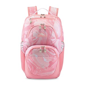 High Sierra® Swoop SG Laptop Backpack - Pink Marble-Bubblegum Pink 1 High Sierra® Swoop SG Laptop Backpack - Pink Marble-Bubblegum Pink 1