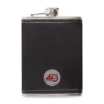 Ahead Leather Flask - Black 1 Ahead Leather Flask - Black 1