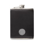 Ahead Leather Flask - Black 2 Ahead Leather Flask - Black 2
